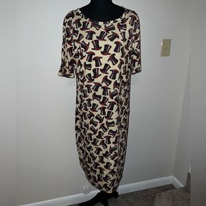 ⭐️3/$30!⭐️ LulaRoe Patriotic Tophat Dress